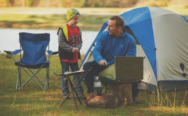 Cub Scout camping