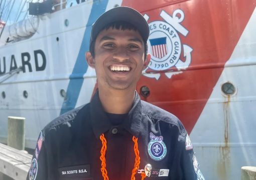 National Boatswain – Evan Nazareth of Occoneechee Council, BSA