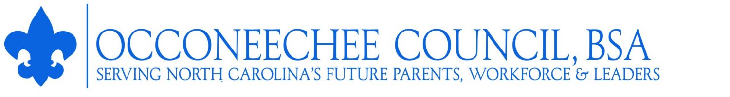 Occoneechee Council, Serving NC's Future banner